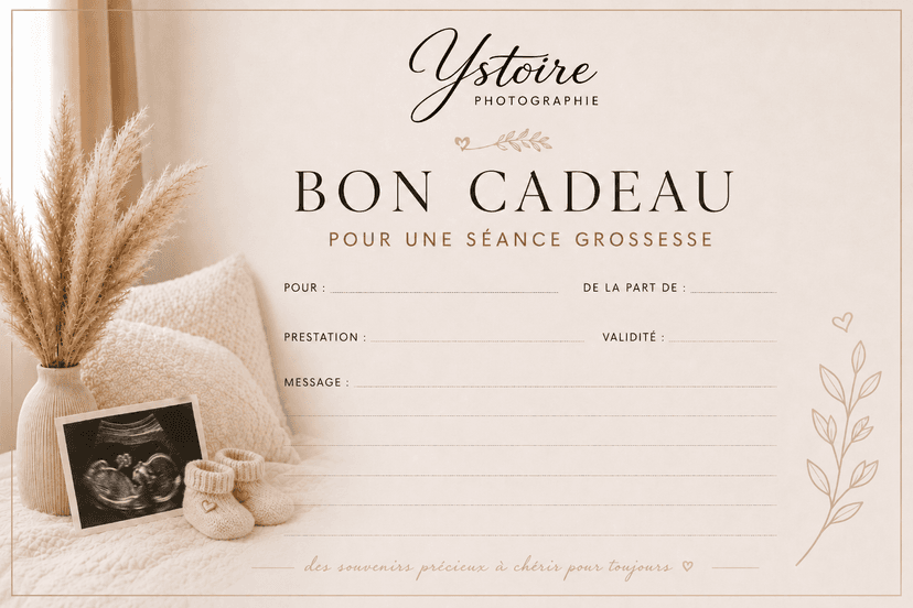 Bon cadeau exemple 3